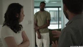 Desperate wife gets a massive black gift from her eager husband (Casey Calvert &mdash;  Isiah Maxwell)