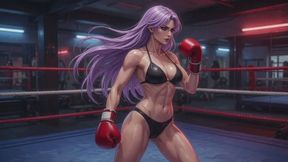 Female Boxing Stories #14: Bikini Ring Lesson