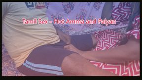 Tamil married women teaches her stepson to fuck