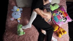 do you think i need more plushies on my bed? (she is 25 years old)