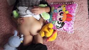 do you think i need more plushies on my bed? (she is 25 years old)