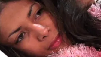 Petite babes masturbate and finger pussies in hot lesbian group tease