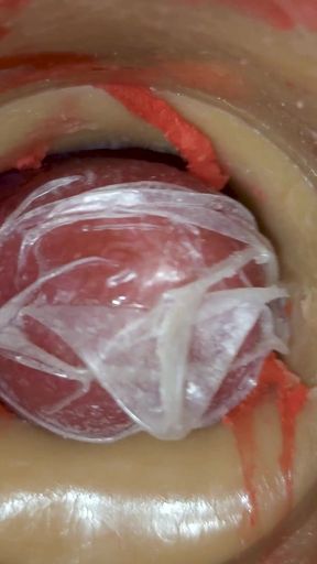 Uncontrollable Surge Fills Pussy with Endless Internal Pressure