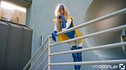 Check out our BTS of Kenna James as Dispatch's Blonde Blazer. She FINALLY broke up with Phenomaman