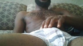 Hot Masturbation and Fantasizing Gym Man