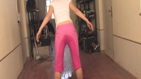 panty wetting while skipping