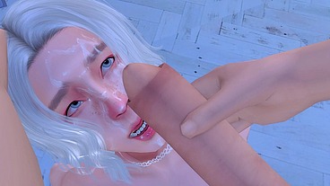 STEPBROTHER ARRANGED HARD ANAL SEX AND FACEFUCK WITH HUMILIATION FOR FEMBOY (SIMS + ANIME HENTAI + SFM)