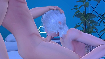 STEPBROTHER ARRANGED HARD ANAL SEX AND FACEFUCK WITH HUMILIATION FOR FEMBOY (SIMS + ANIME HENTAI + SFM)