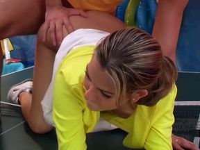 Beautiful Euro Babe Alice Fucked on Ping Pong Table