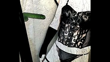 Sissy TS Kandi Kane Brazilian Cockslut PMV