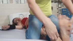 Ticklish Raquel - RAQUEL TEASED AND TICKLED - 4K