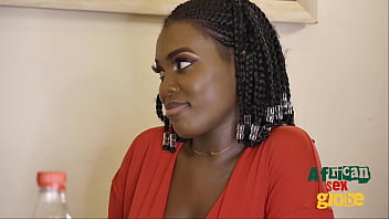 Hot ebony businesswomen get fucked in group session