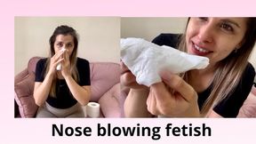 Nose blowing fetish - Mocus - 2