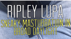 Sneaky Masturbation in Broad Daylight