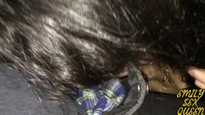 Risky Tinder Date Turns into Public Fuck in Movie Theater