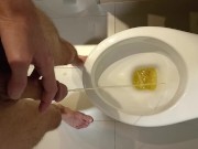 Super-hot morning piss complication vid from twink mushroom cock