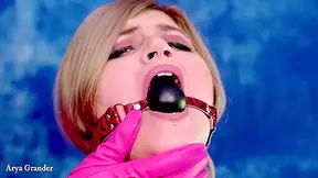 Arya Grander - Gag Play Lesbian Hot Sex Video Femdom Mistress And Her Submissive Milfie Girl