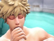 Hero's Bath Time - Midoriya x Bakugo - My Hero Academia 3D Animation Parody