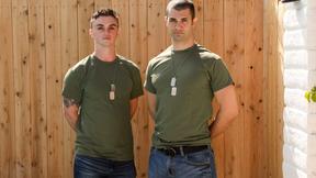 ”Kyler Drayke fucks Robert Law raw with his huge cock”