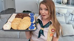 Pov Motivated Teasing Girl Scout Cookie Girl Fucks Big Dick