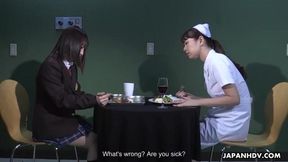 Miharu Kai's Enchanting Encounter with Nurses in the Mysterious Hospital Ward