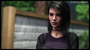 he wants to fuck the gothic beauty - summer heat (final part) by naughty fox games