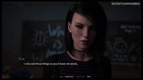 he wants to fuck the gothic beauty - summer heat (final part) by naughty fox games