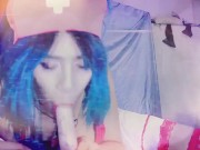 Sadist Nurse Wakes you BJ dream CBT Terror Nightmare