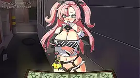 Tight Anal Pleasure with Busty Tyanki in Steamy Hentai Action