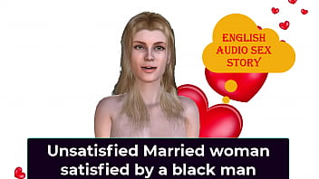 English Audio Sex Story - Unsatisfied Married woman satisfied by a black man