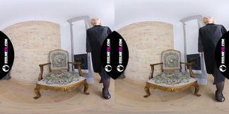 Ingrid Skinny Blonde Hate Stockings VR 3D