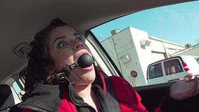 driving around ball gagged