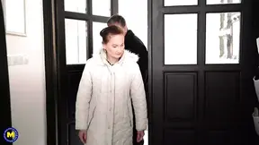 Husband Brings His Buddies Over And Watches His Wife Take Care Of Everyone