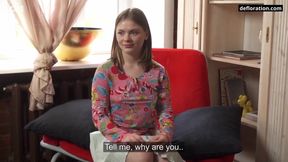 Very Cute Virgin Babe Rita Tulipan First Time