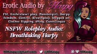 You Intrude on a Dominant Harpy (Erotic Audio for Women by HTHarpy)