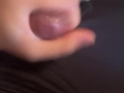 Edging ruined orgasm with multiple cumshots