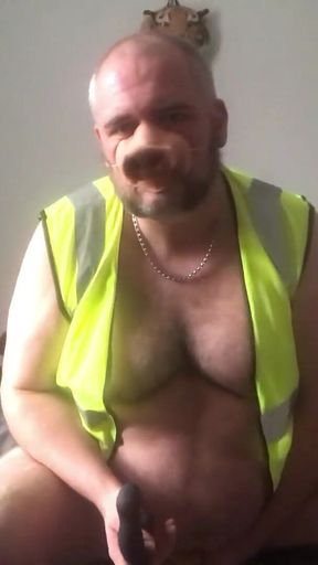 Fat Daddy Dressed Like a Piggy Slut