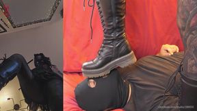 Trampling, Smelling in Boots, Socks and Nylons #001