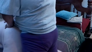 Daddy let his friends run a train on meand I got 4 creampies and the last guy was too big