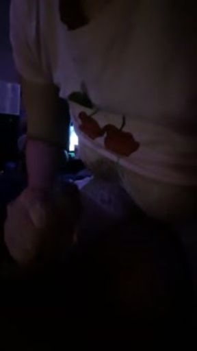 Thicc Asian Cosplay from Behind till HUGE cumshot on big tits