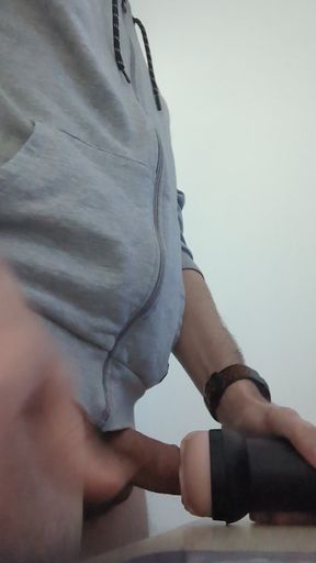 Short fleshlight fuck with cumshot