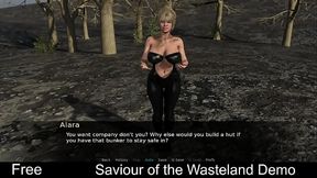 Saviour of the Wasteland (Free Steam Demo Game) Nudity, Sexual Content, NSFW, Visual Novel, Game