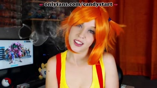 Misty Pokemon Cosplay sexy smoking (Preview)