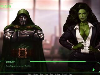 My Lawyer Got Bulky Green Titties And Butt - All That babe-Hulk Scenes - Behind The Doom