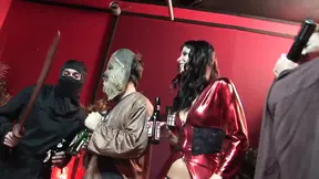 Hot and busty star melons war in fantastic group pounding