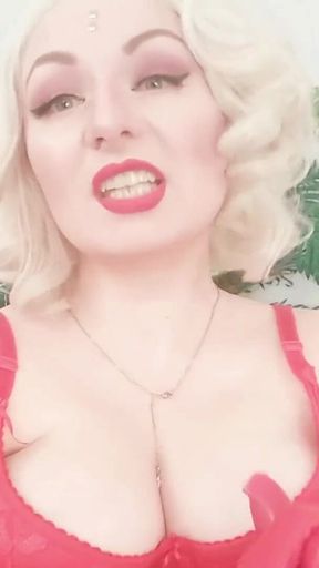 SPH small penis humiliation and SISSY dirty talking Mistress Arya Grander