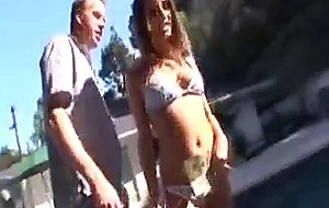Sexy bikini clad babe austyn summers