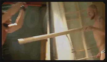 Guard Luke Riley Dominates Captive in Intense Bondage