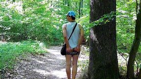 quinn way touching ass in forest