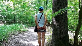 quinn way touching ass in forest